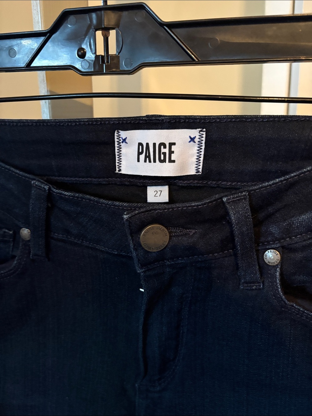 Anthropologie PAIGE verdugo crop denim size 27 - Picture 3 of 6
